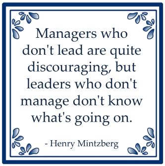 managers leaders henry mintzberg leiderschap management